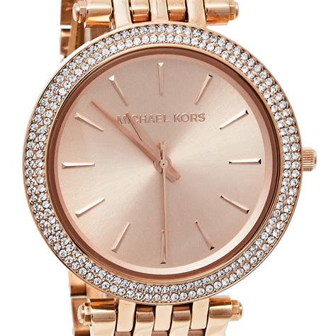 michael kors darci analog gold dial women's watch mk3192|michael kors darci watch.